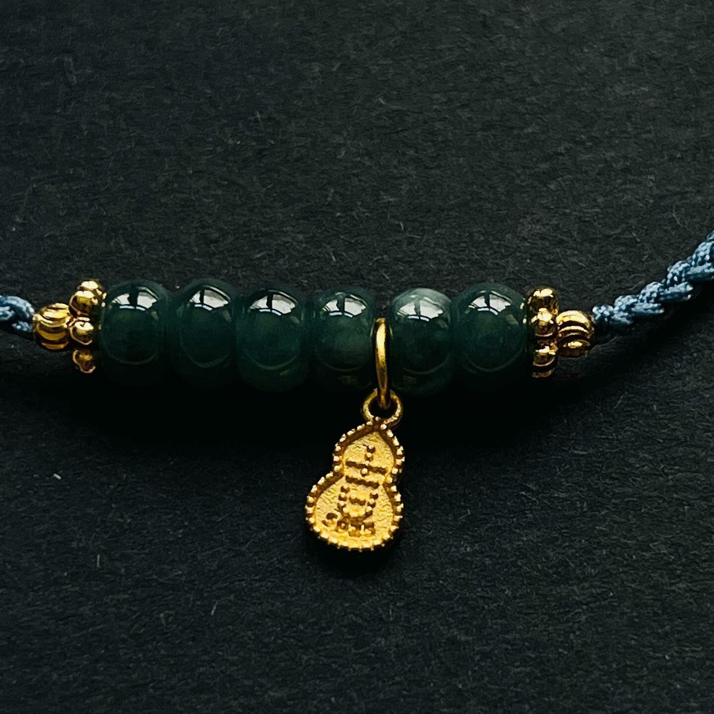 [原石] 和田玉 編織水晶手串