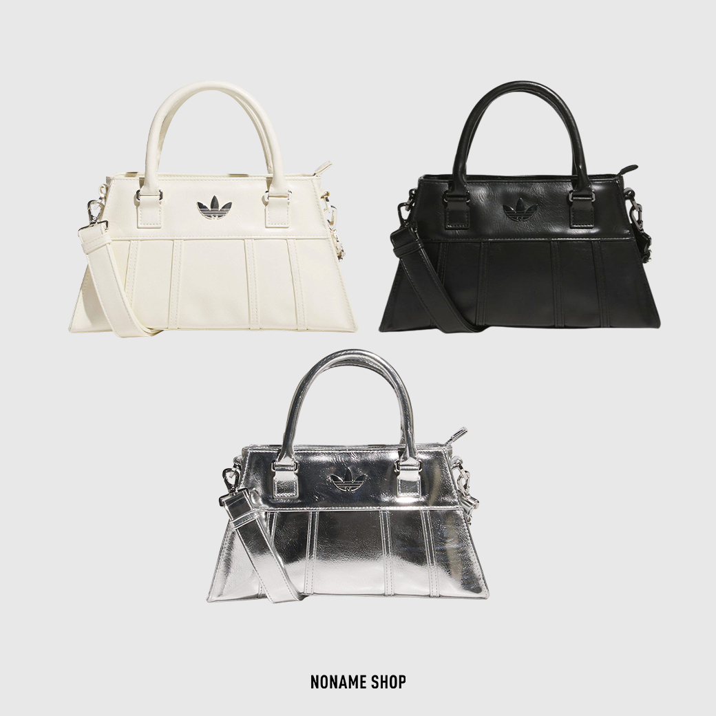 ADIDAS Originals OG 三葉草 腋下包 沙漏包 皮革 兩色