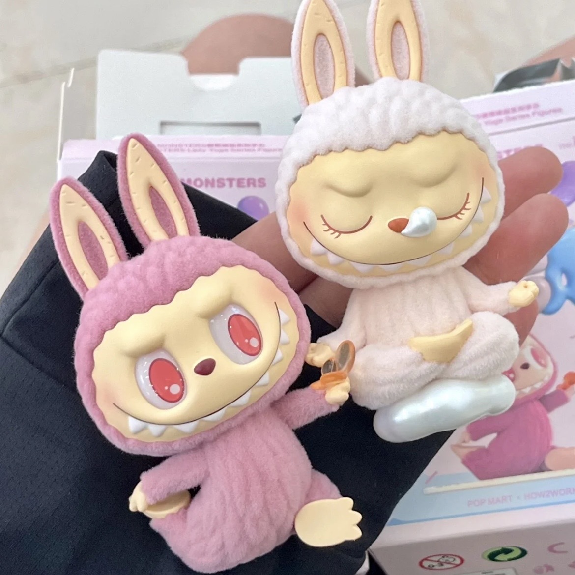 Labubu Lazy Yoga 慵懶瑜珈 拉布布 泡泡瑪特 POPMART