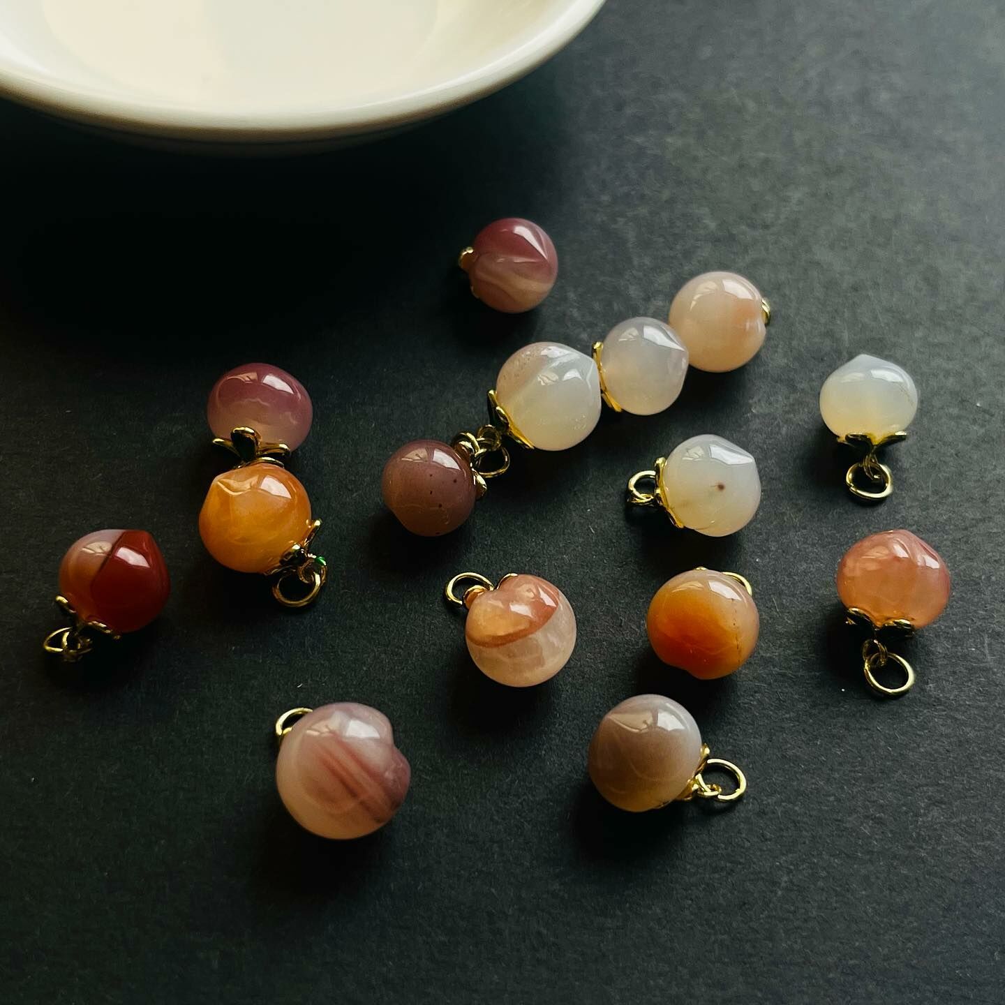 [原石] 鹽源瑪瑙 小吊墜 項鍊吊墜