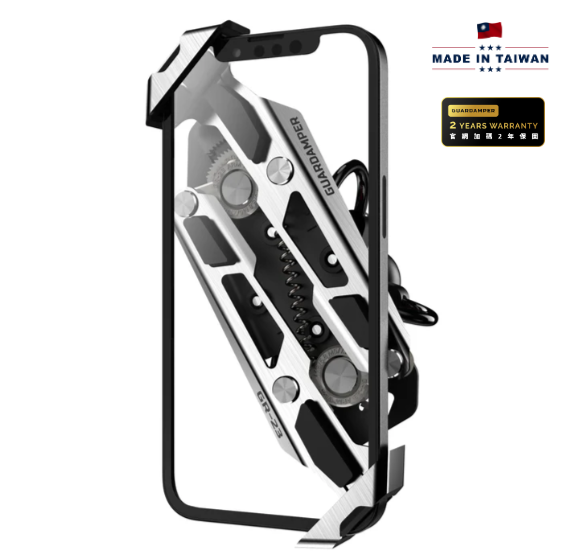 【GUARDAMPER】銀刃 [ GR-23 ] WRI 抗震手機架 簡配 標準 防盜