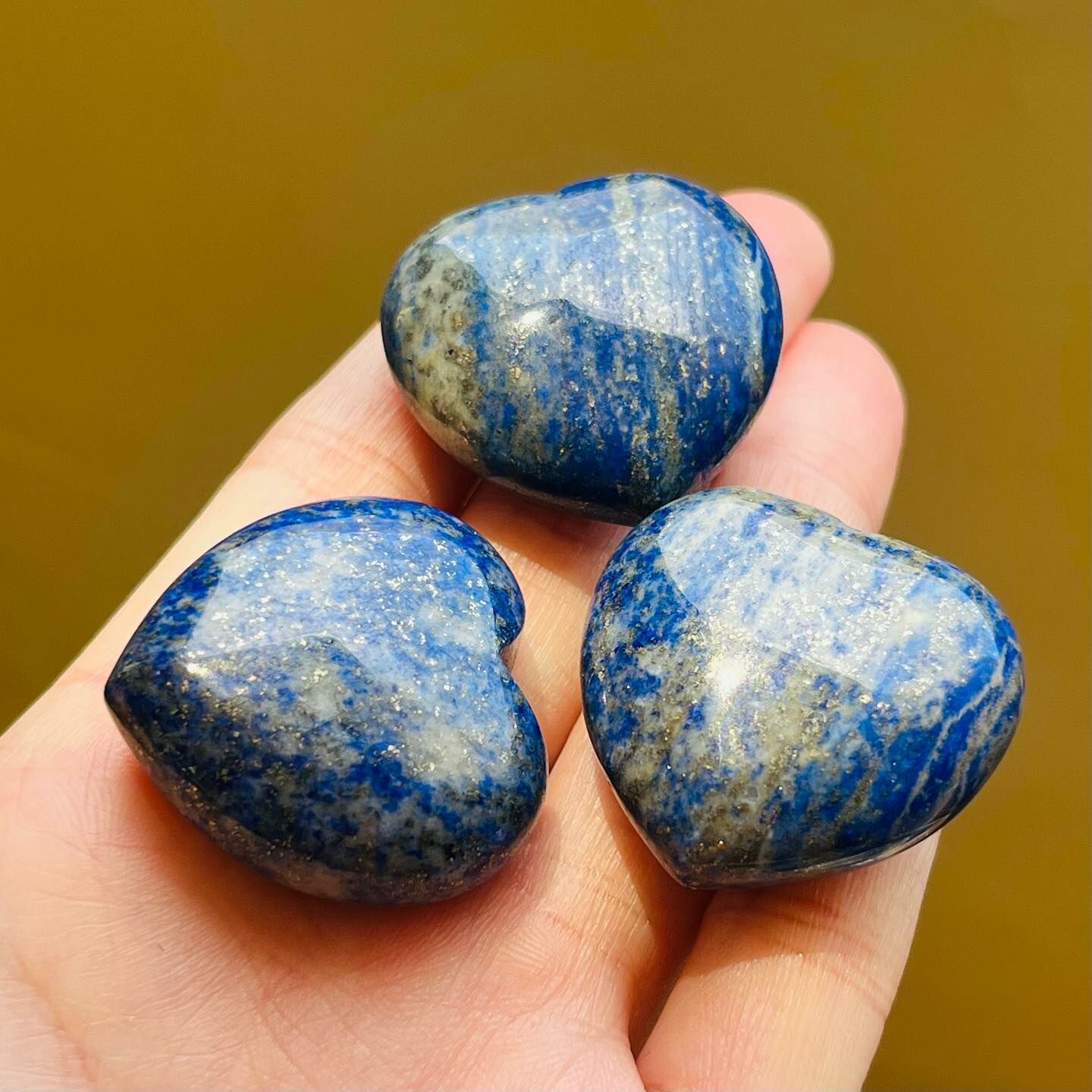 [原石] 青金石 愛心