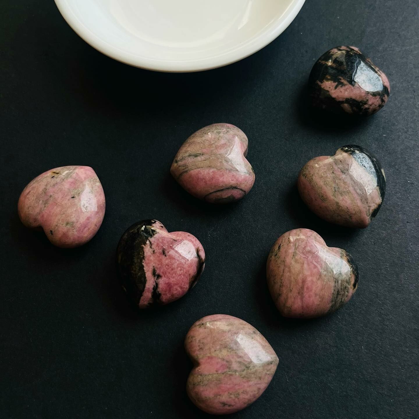 [原石] 薔薇輝石 愛心