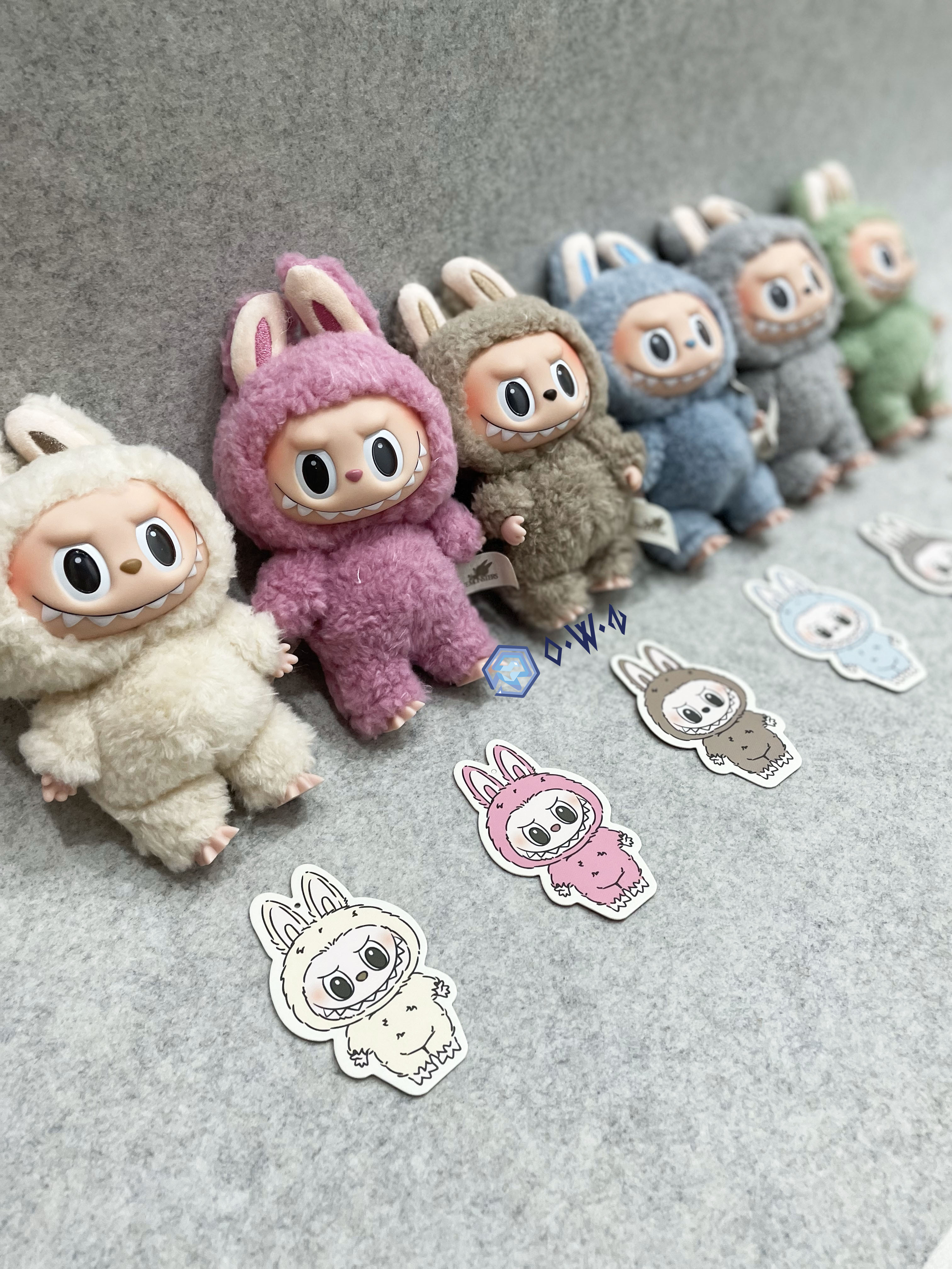 【OWN】泡泡瑪特 LABUBU 拉布布 心動馬卡龍 盲盒 LISA同款 吊飾 配件 小玩偶 公仔 毛絨玩具