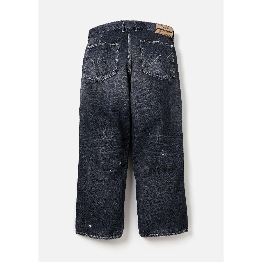 2024AW NEIGHBORHOOD WASHED UTILITY PANTS 水洗 寬鬆 牛仔褲 現貨 242SPNH-PTM04