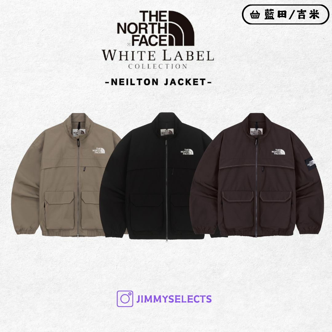 【代購】THE NORTH FACE 北臉 白標 NEILTON 立領 雙口袋 外套 NJ3BQ51