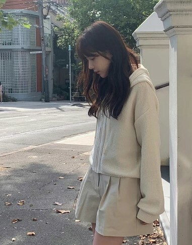 正韓ᴷᴼᴿᴱᴬ 🇰🇷早秋休閒拉鍊連帽針織外套(三色)