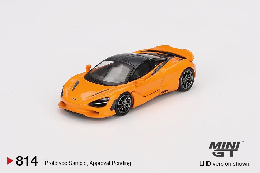 【預訂】Mini GT #814 McLaren 750S  McLaren Orange