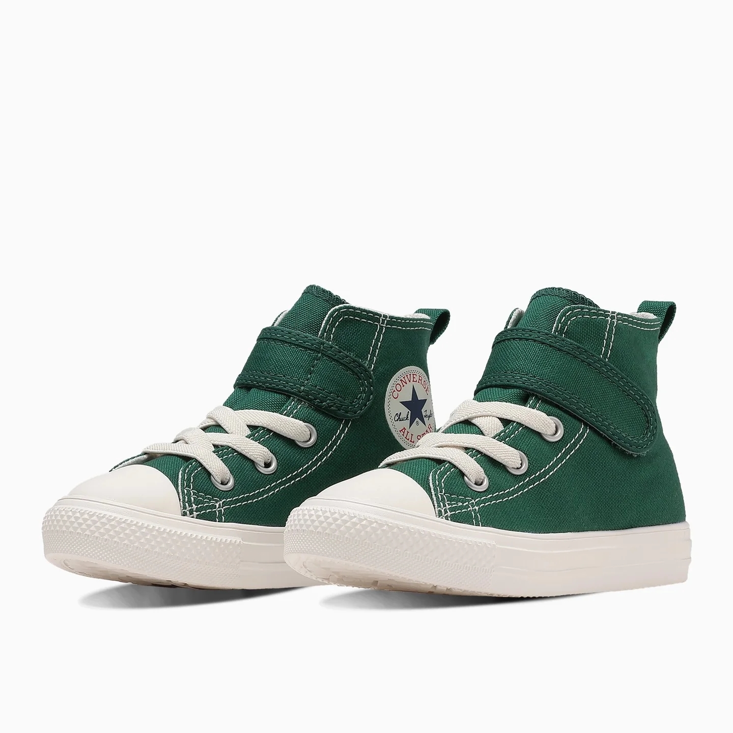 Converse Child Light V-1 HI 日本限定 孔雀綠 魔鬼氈 高筒中童 童鞋 37303240