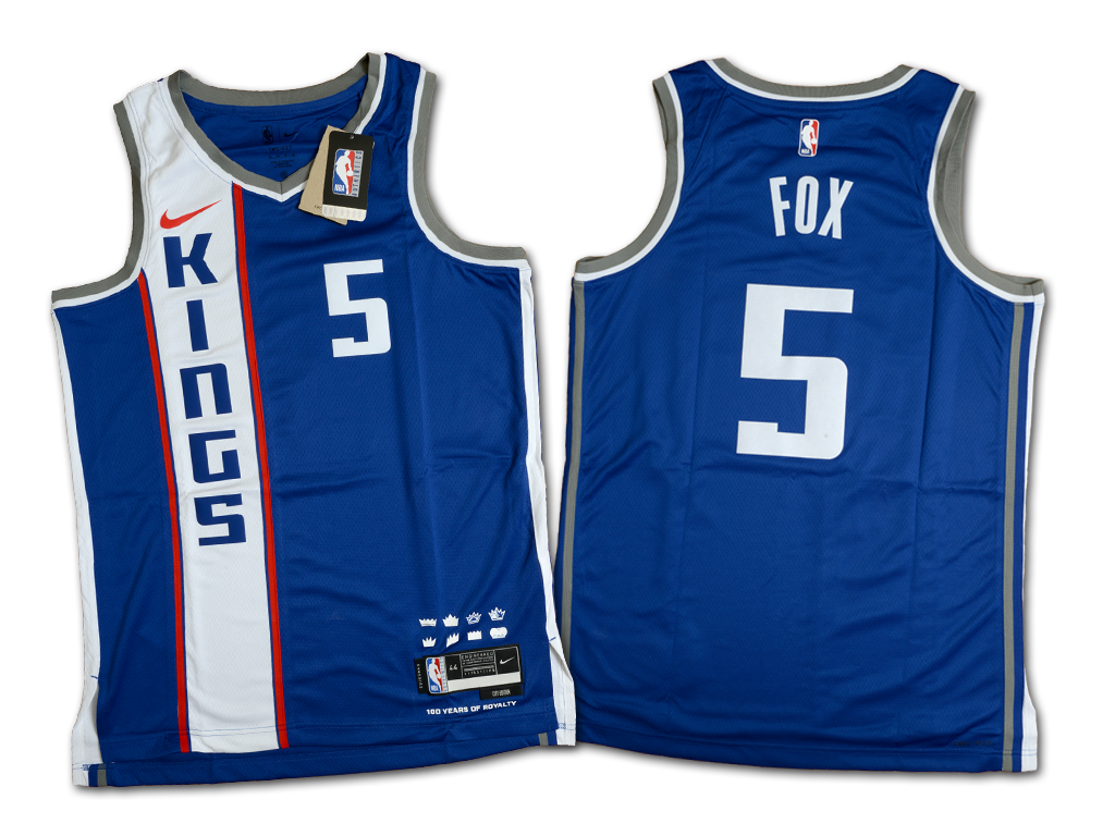 Nike 沙加緬度國王隊 De'Aaron Fox 23-24 城市版 Swingman 球衣