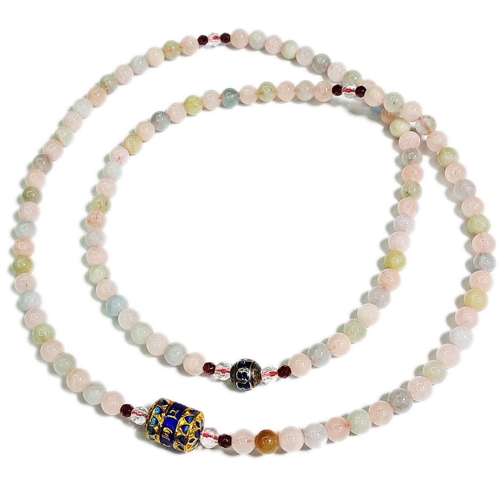 轉經輪+摩根石108念珠6mm【十方】142294