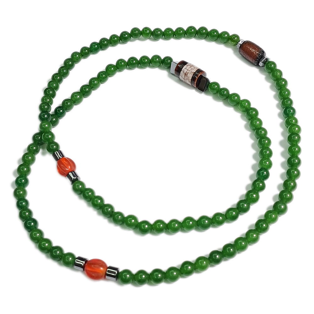 龍麟火供珠+東菱玉108念珠6mm【十方】138214