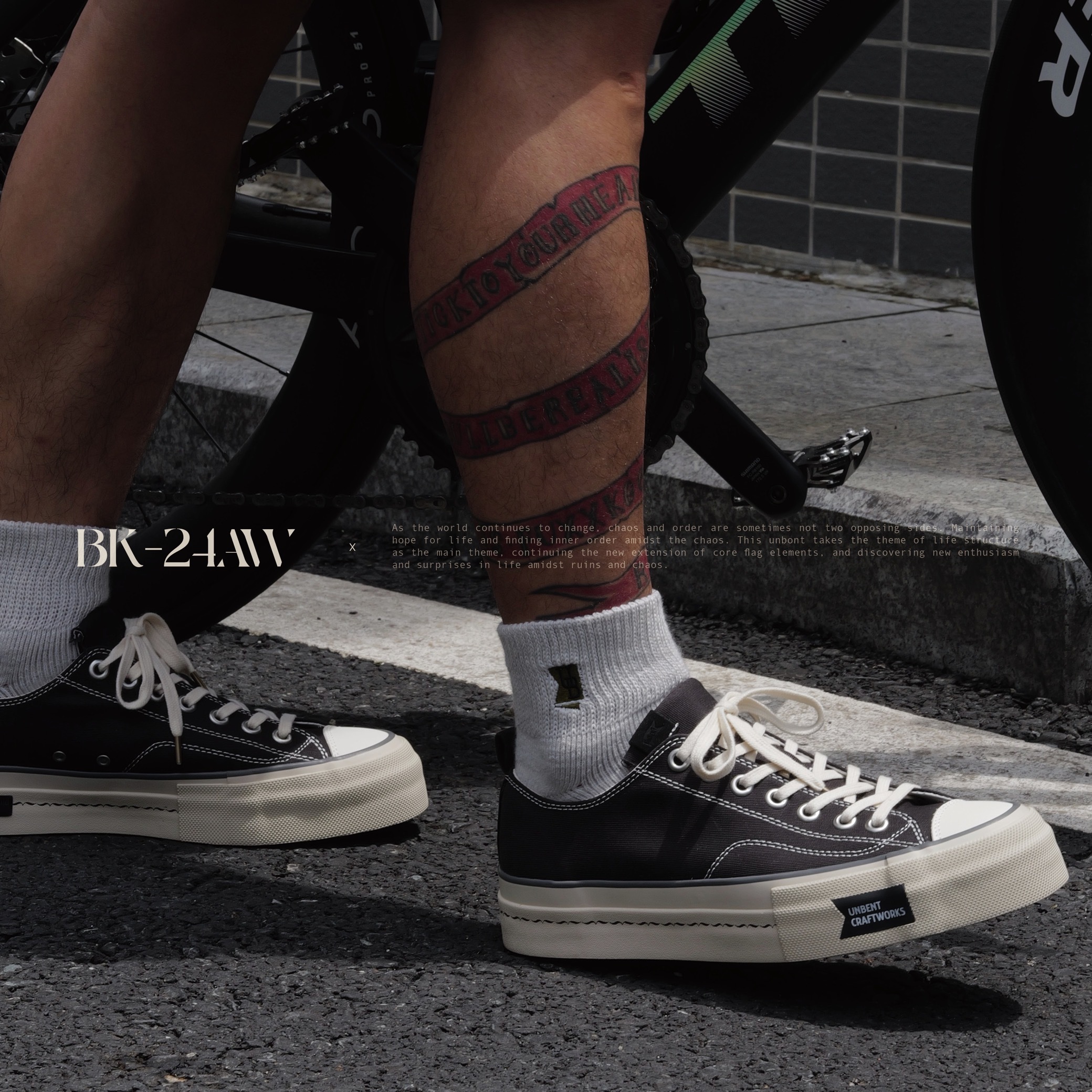 UNBENT® - 24AW Basic Knitted mid-tube Socks " BK-24AW "