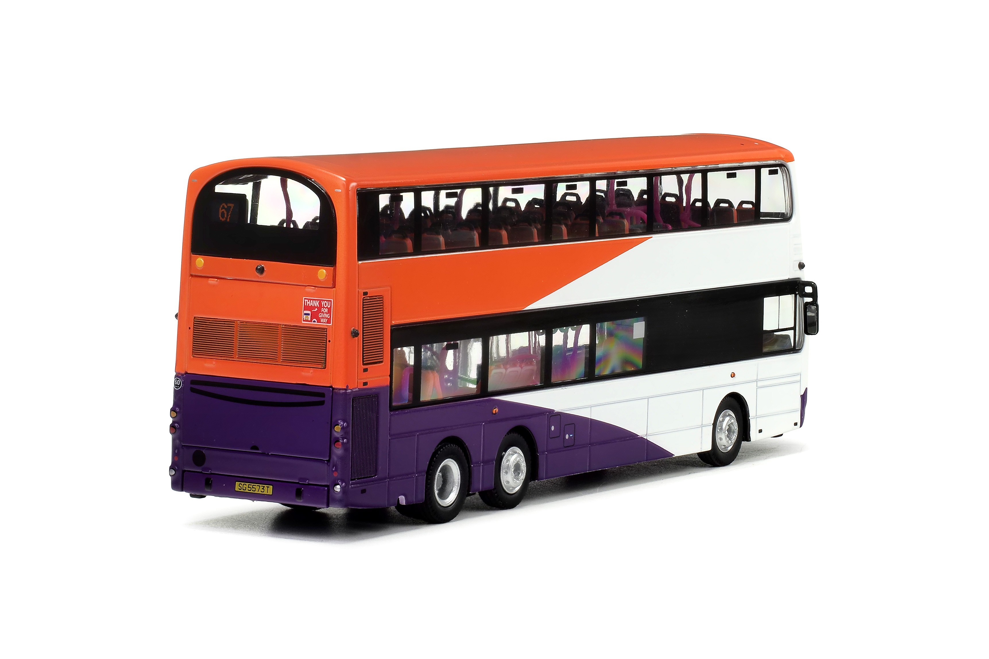 MC76-B9TL2 1:76 新加坡巴士B9TL 12米 (67) (只限海外)