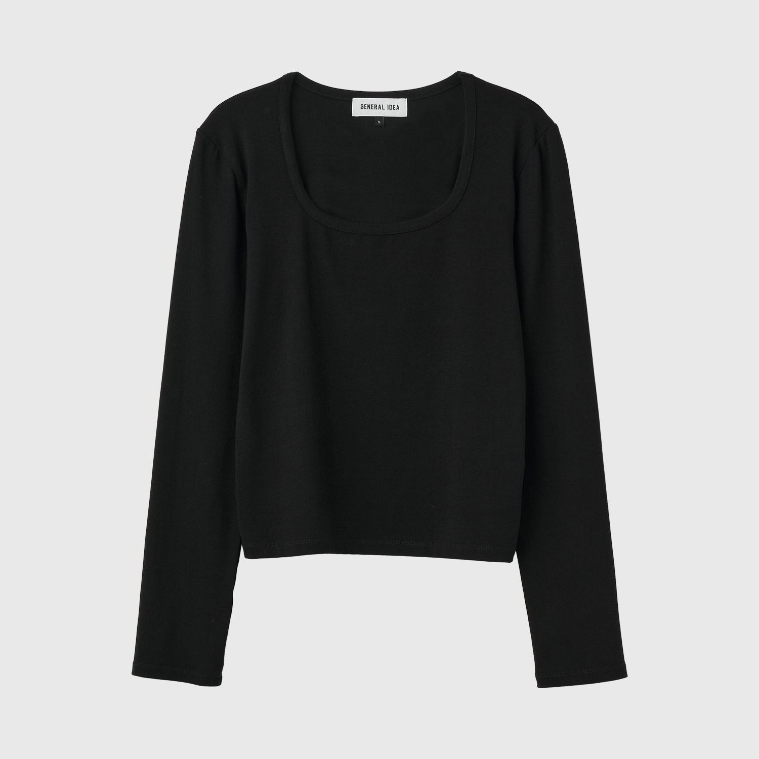 [GENERAL IDEA] ESSENTIAL EASY U-NECK T-SHIRT