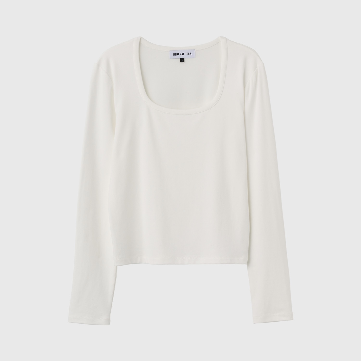 [GENERAL IDEA] ESSENTIAL EASY U-NECK T-SHIRT