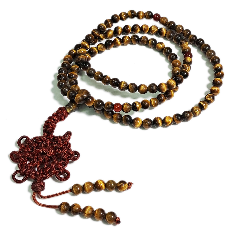 虎眼石108念珠6mm【十方】151766