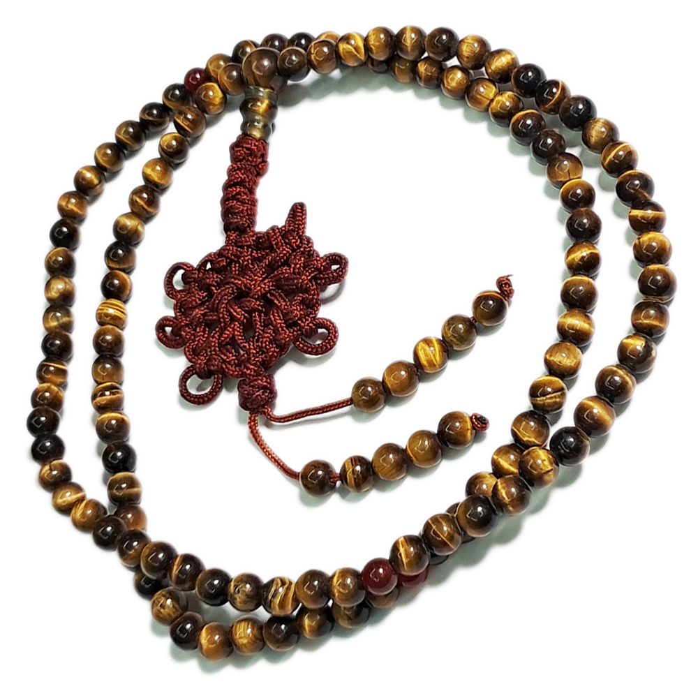 虎眼石108念珠6mm【十方】151766