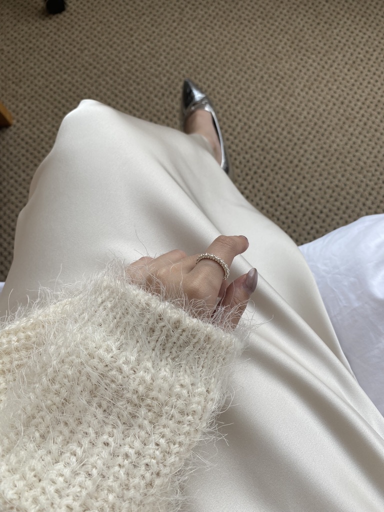 L44 Multiple balls-925純銀開口戒