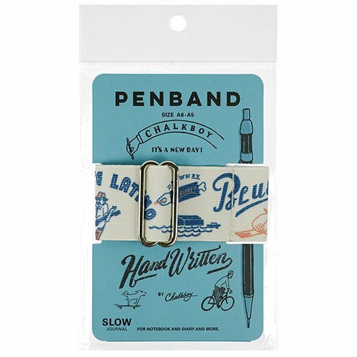 CHALKBOY 書綁帶筆插 A5-A6手帳專用｜日本Greeting Life