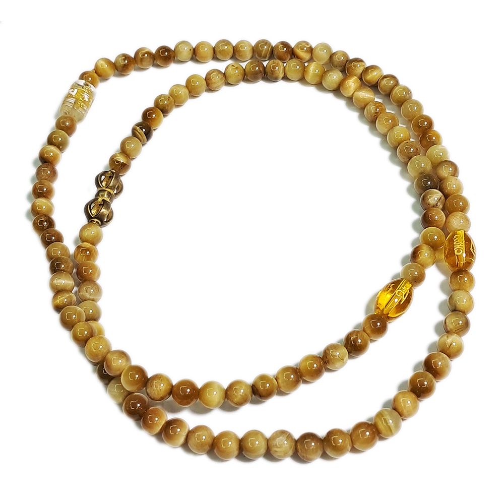 金剛杵+白虎眼108念珠7mm【十方】137372