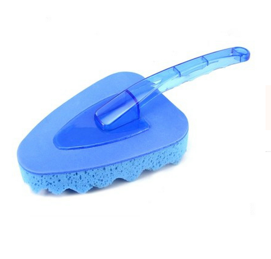 Popular extra large car wash sponge brush (triangular blue)