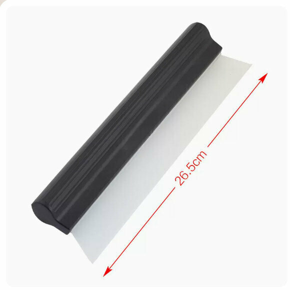 Popular car wash wiper blade (26.5CM silicone flat plate (small size))