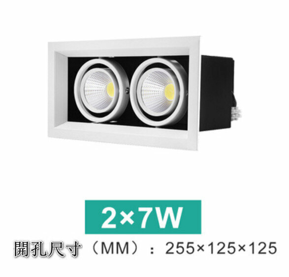 New LED ceiling downlight [2*7W] [white light]