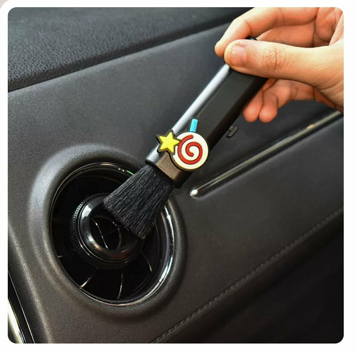 Popular car air conditioning outlet cleaning brush (Star Candy)