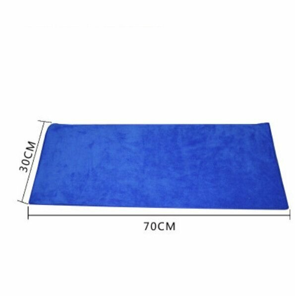 Popular car wash towel (30*70 brushed thickened)
