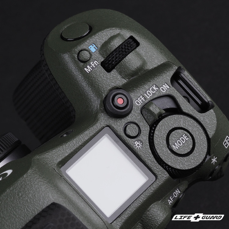 LIFE+GUARD Canon EOS R5 Mark II 相機貼膜細節展示圖