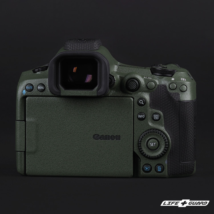 LIFE+GUARD Canon EOS R5 Mark II 相機貼膜背面展示圖