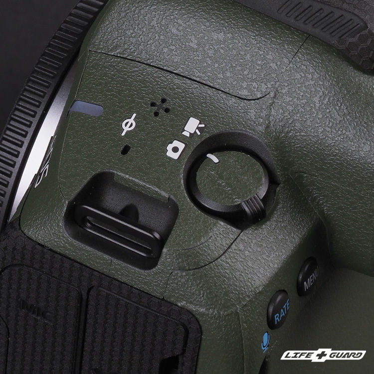 LIFE+GUARD Canon EOS R5 Mark II 相機貼膜細節展示圖