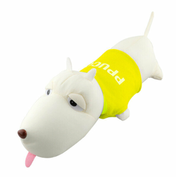 Hot push car ornaments doll dog bamboo charcoal bag (yellow)