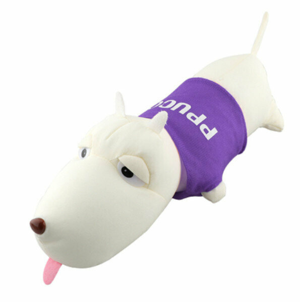 Hot push car ornaments doll dog bamboo charcoal bag (purple)