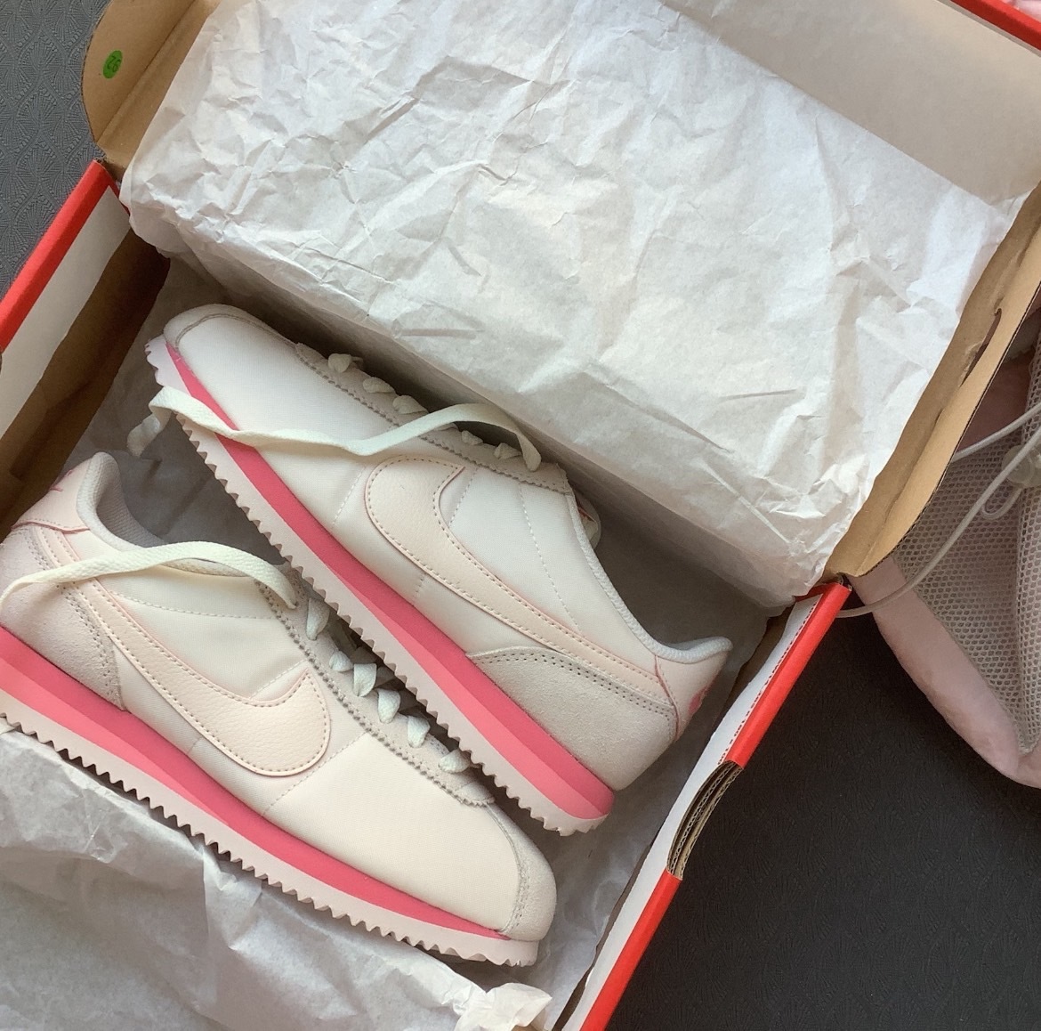 Nike Cortez 復古 阿甘鞋 蜜桃粉