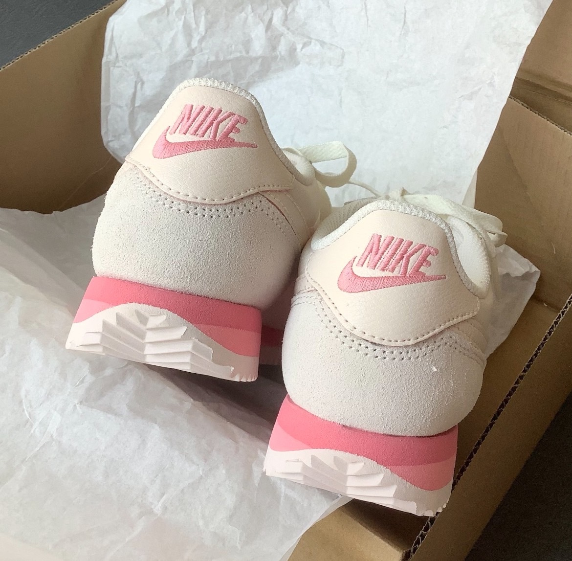 Nike Cortez 復古 阿甘鞋 蜜桃粉