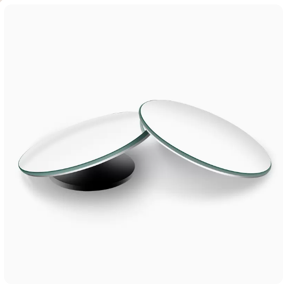New car rearview mirrors ([Slim and movable frameless small round rearview mirrors] one pair)