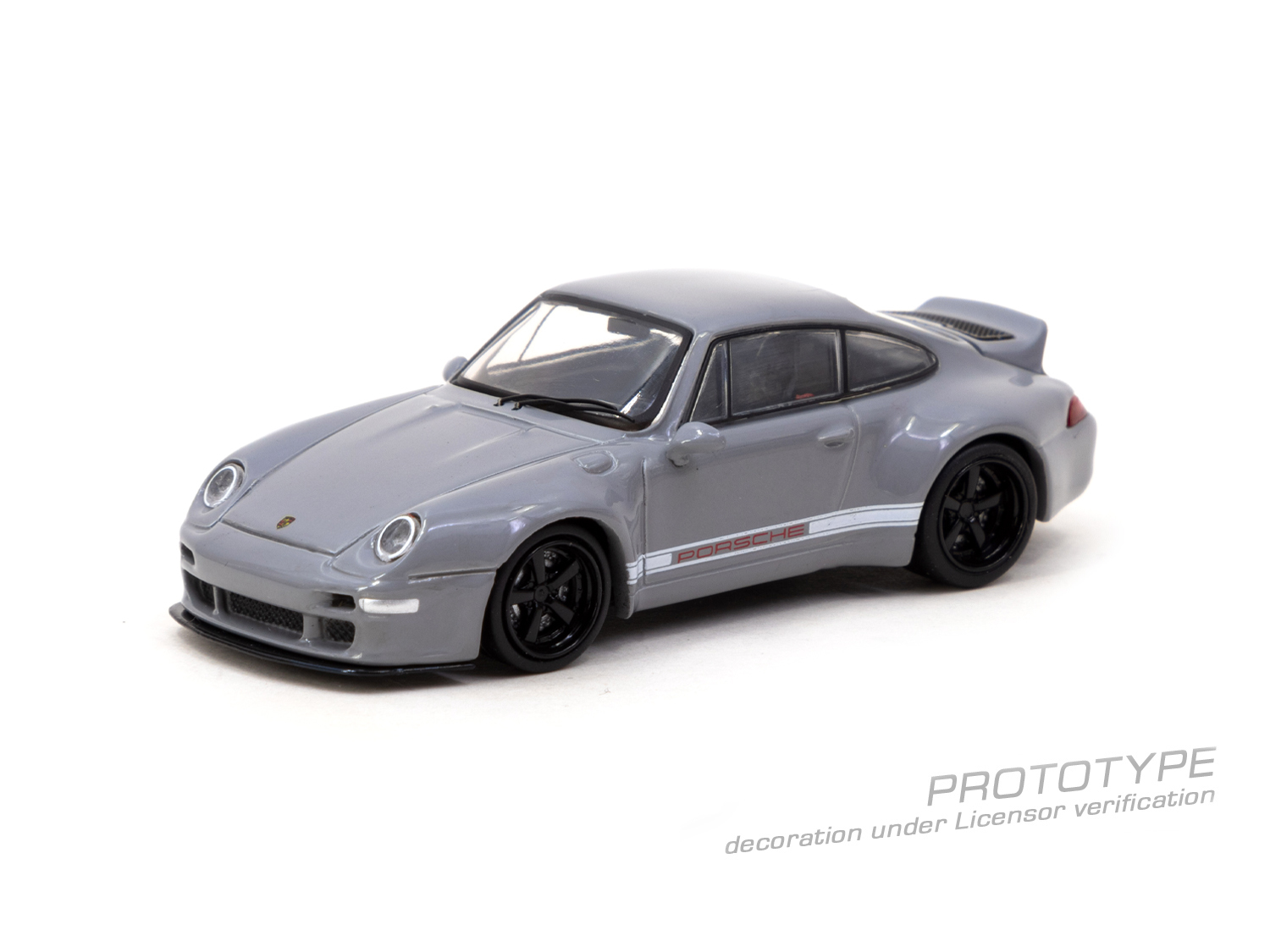 Tarmac Works 1/64 993 Remastered By Gunther Werks Grey - ROAD64