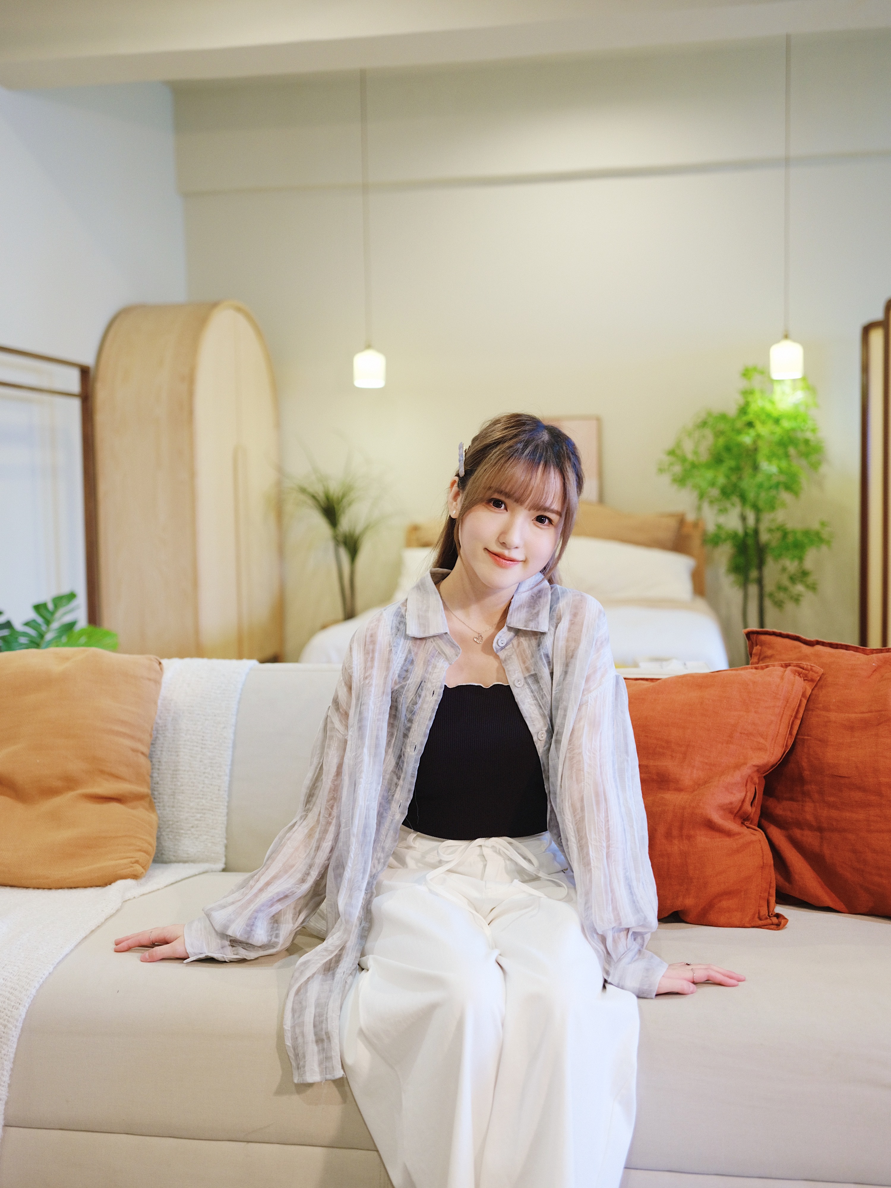 兩色 / 透感紮染防曬恤衫/ Sheer Tie-dye Shirt