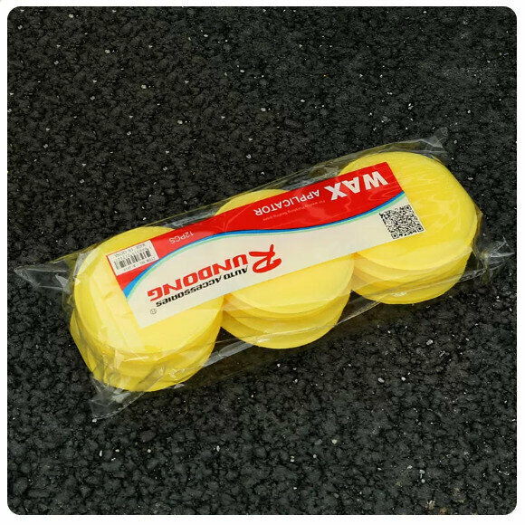 Hot style (12 pieces) waxing sponge (12 pieces of waxed flat cotton)