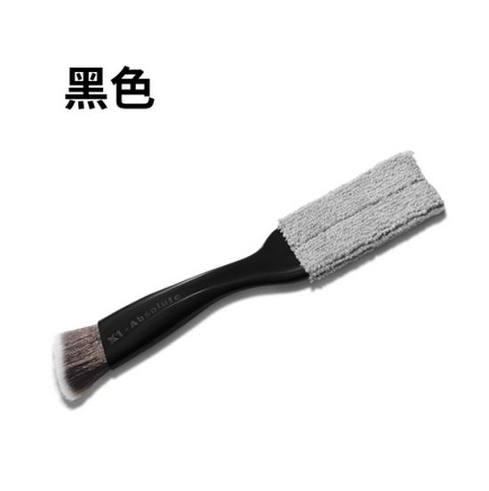 Hot Recommendation [1 Pack] Car Interior Air Conditioner Air Vent Cleaning Brush (Black)