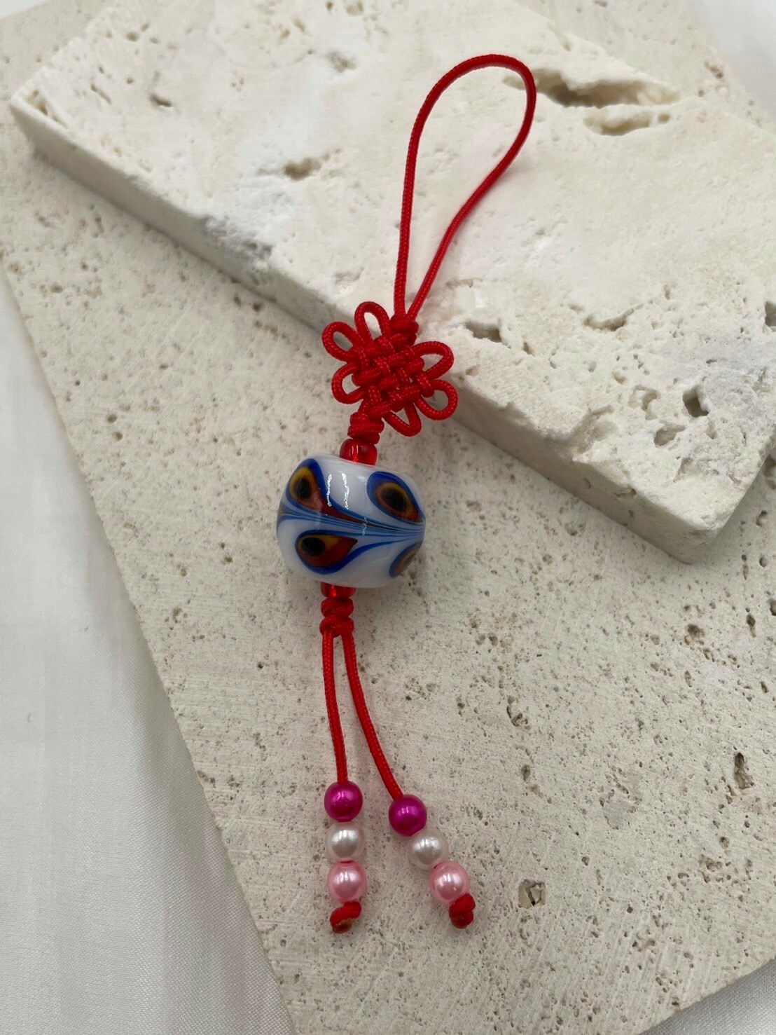 No.5琉璃花珠掛飾10.5cm