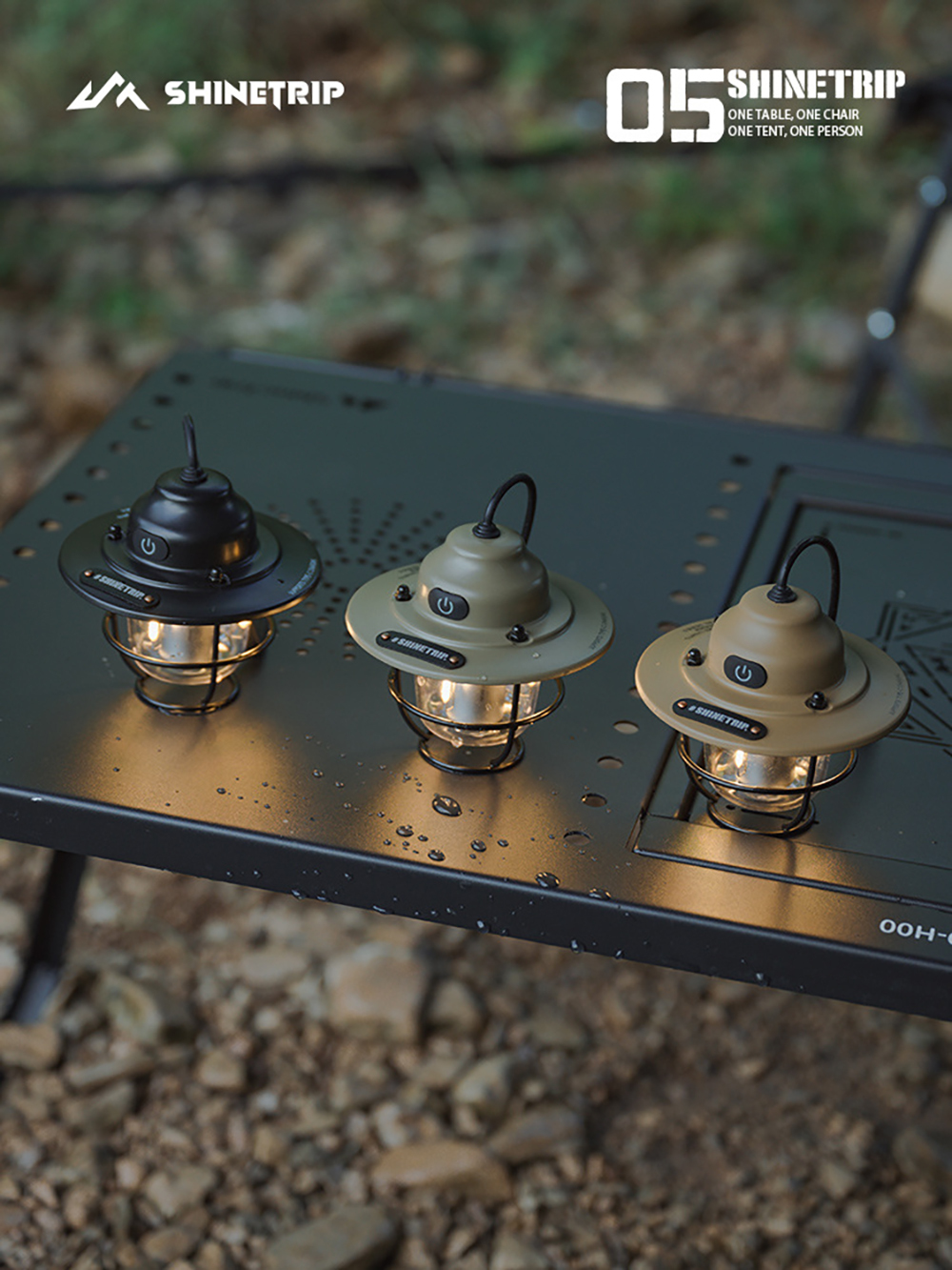 Shine Trip山趣 復古松果吊燈 4段式調光