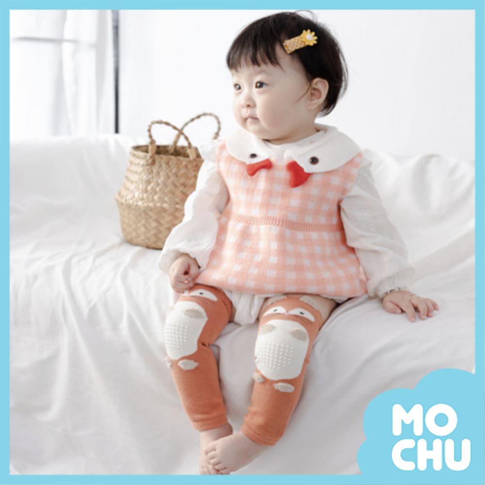 狐狸寶寶點膠護膝三入組(兩款)