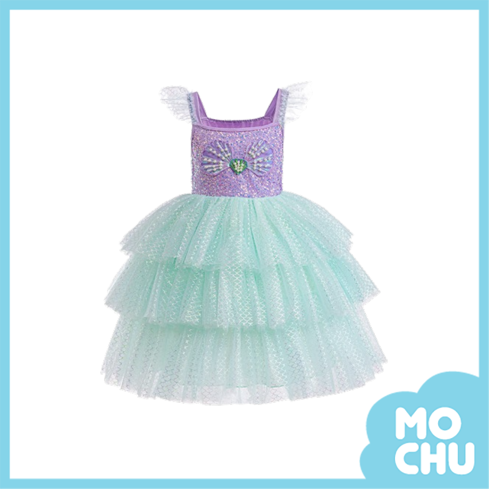 亮晶晶珍珠貝殼蛋糕澎澎裙