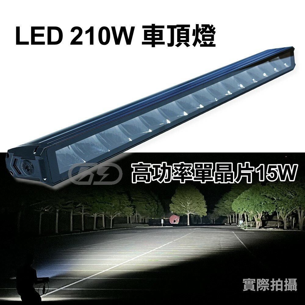 (55210) LED 210W 高功率單晶片15w車頂燈 白光 晶典光電