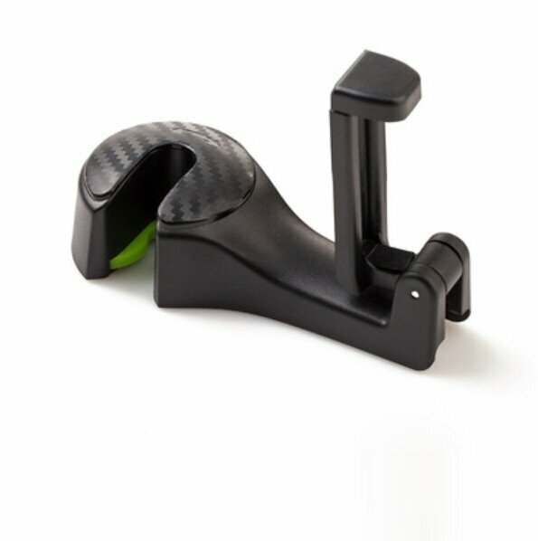 New (1 piece) multifunctional car mobile phone holder hook (black)