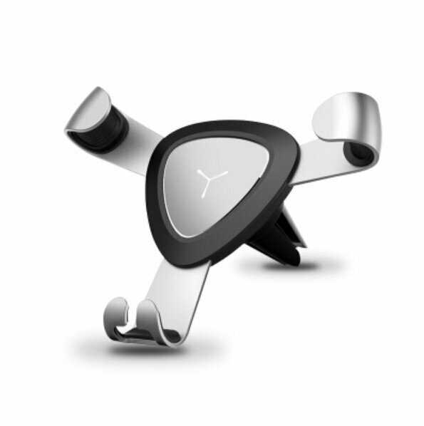 New car mobile phone holder (temperament silver-metal version)