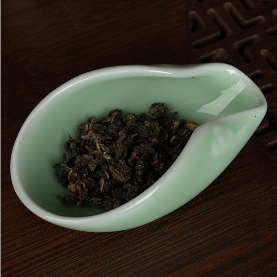 龍泉青瓷茶荷【A2】